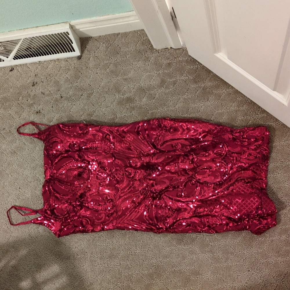 Windsor Red Sequin Dress